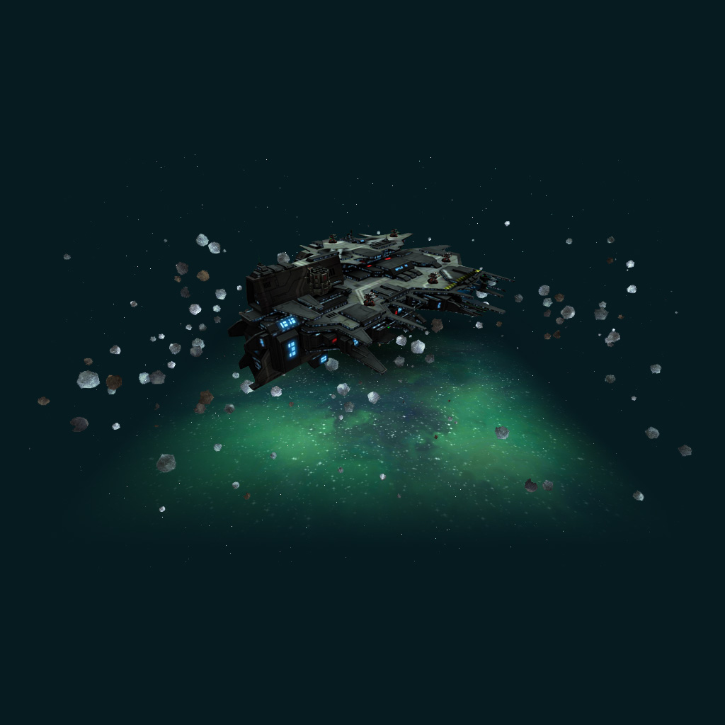Starlost: Emerald Asteroid Cluster